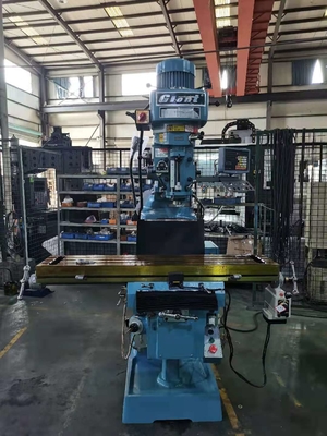 Taiwan Key Parts Turret Milling Machine Dovetail Way Three Axis