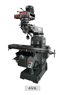 R8 Spindle Turret Milling Machine 5440rpm 4VA With Orignal Head